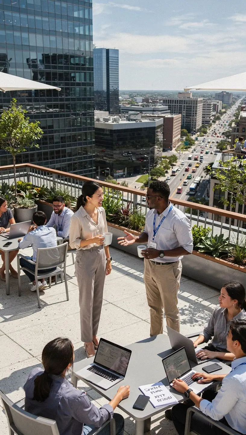 User experience design concepts and tools illustration